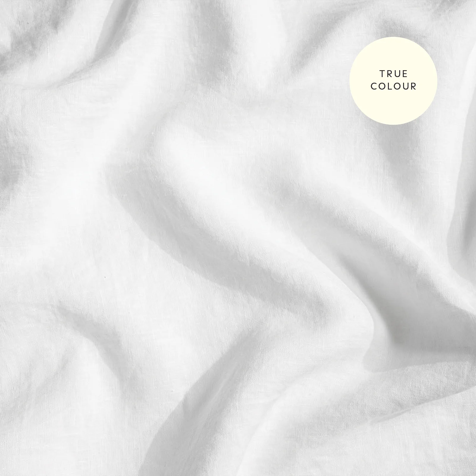 French Flax Linen Fitted Sheet in White - Image 8