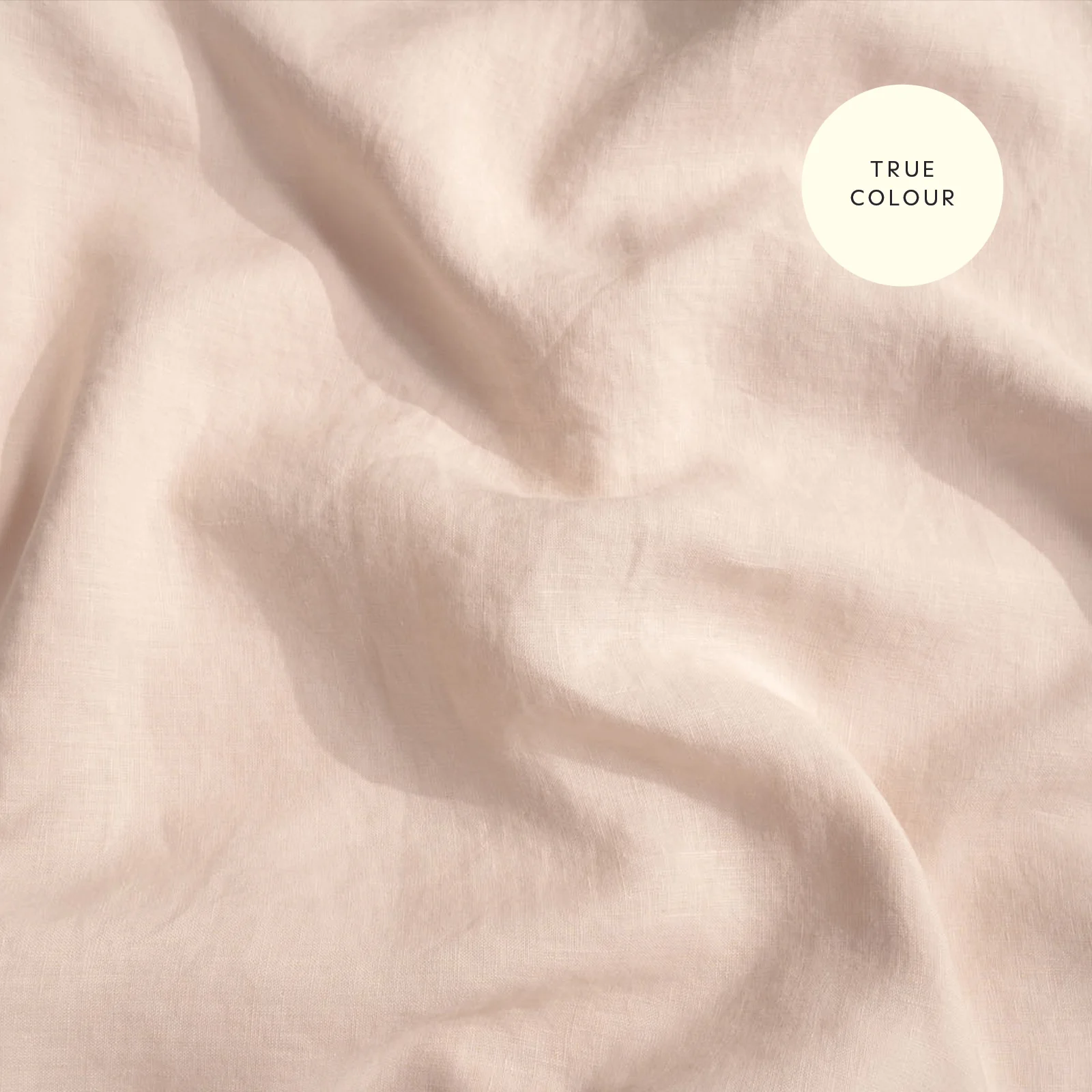 French Flax Linen Pillowcase Set in Blush - Image 10